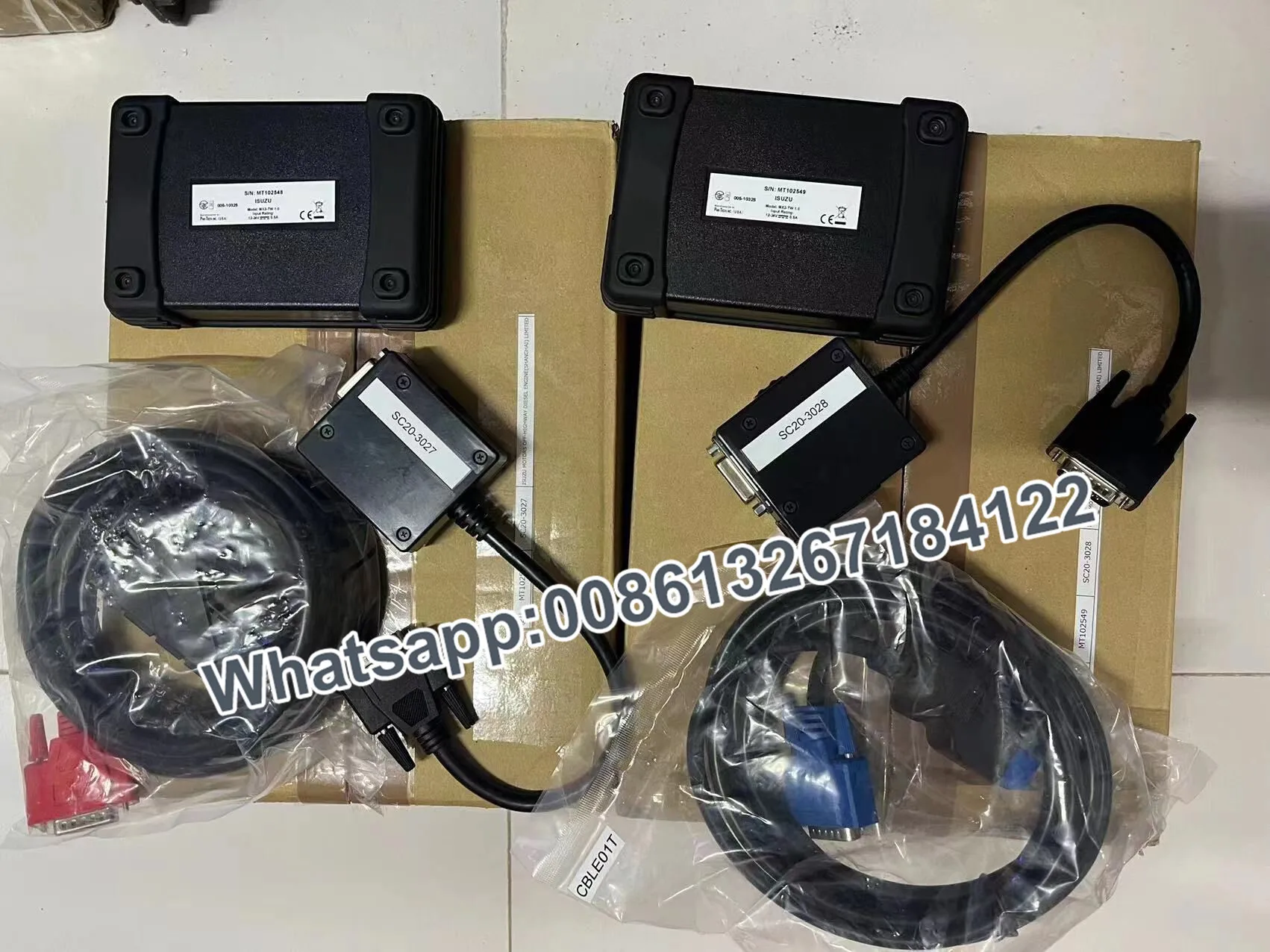 For ISUZU IDSS INTERFACE ORIGINAL Truck Excavator Diagnostic POWERTRAIN ADAPTER TYPE 2  IDSS for ISUZU DIAGNOSTIC SERVICE SYSTEM