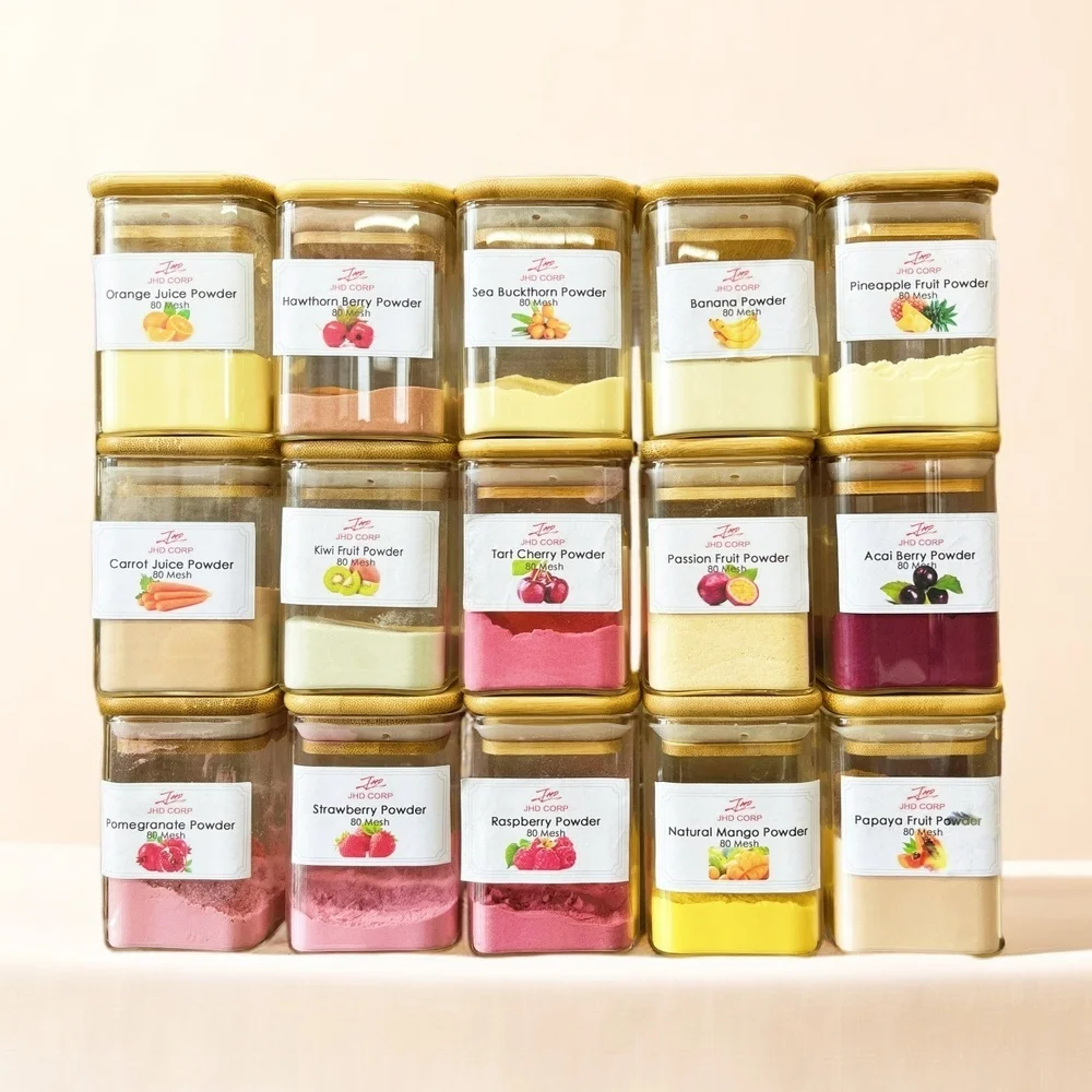 Plant Extract Manufacture Bulk Organic Natural Instant Water Soluble Fruit Juice Powder for Drink