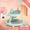 Green silent wheel with music toy plate foot pad push