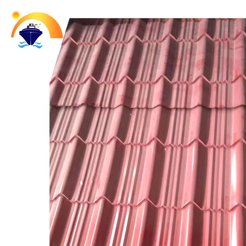 Pre-painted Galvanized Sheet Color Coated Corrugated Roofing Sheet Price RAL Color Sheet