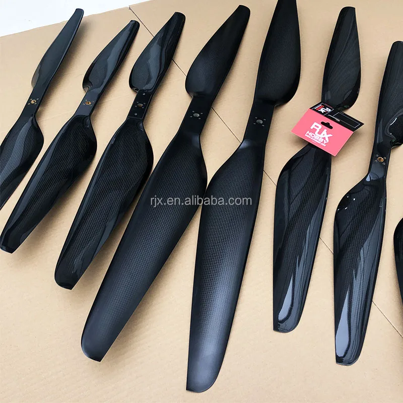 
 Пропеллер RJXHOBBY из углеродного волокна 30 * дюйма (пара по часовой стрелке/против часовой стрелки), реквизит для дрона, бпла для защиты сельскохозяйственных растений.  