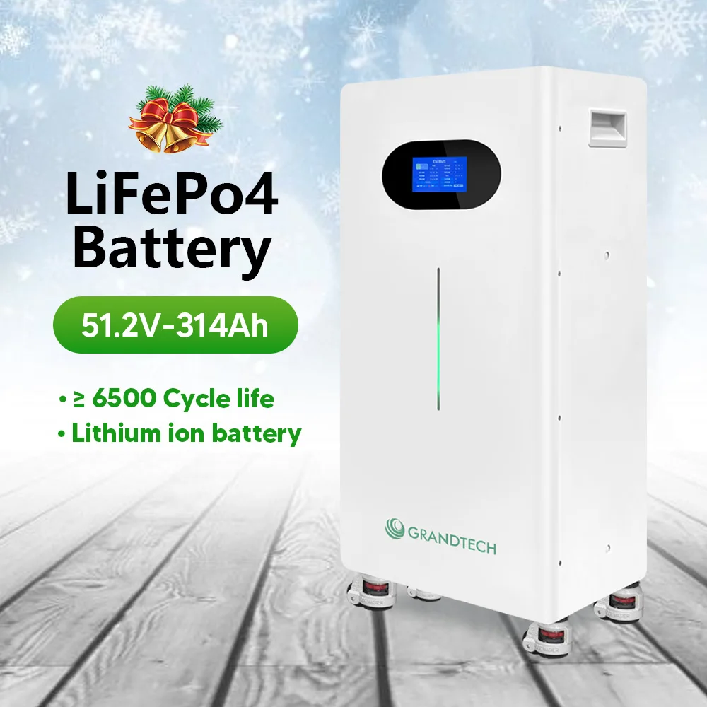 48V 300AH 400AH Lifepo4 Kwaliteit Lithium Zonneppakket CAN Communicatie Hybride 15KWH 30KWH 48V Thuisinstallatie IP20 Bescherming BMS Split