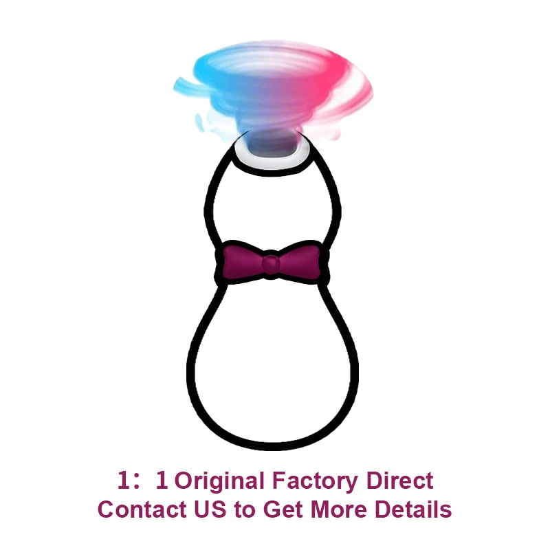 Penguin 11 Frequency Suction Modes Female Penguin Egg Jumping Vibrator