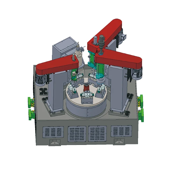 PLC SPM Machine Rotary Plate 6 Head Drilling Tapping Machine
