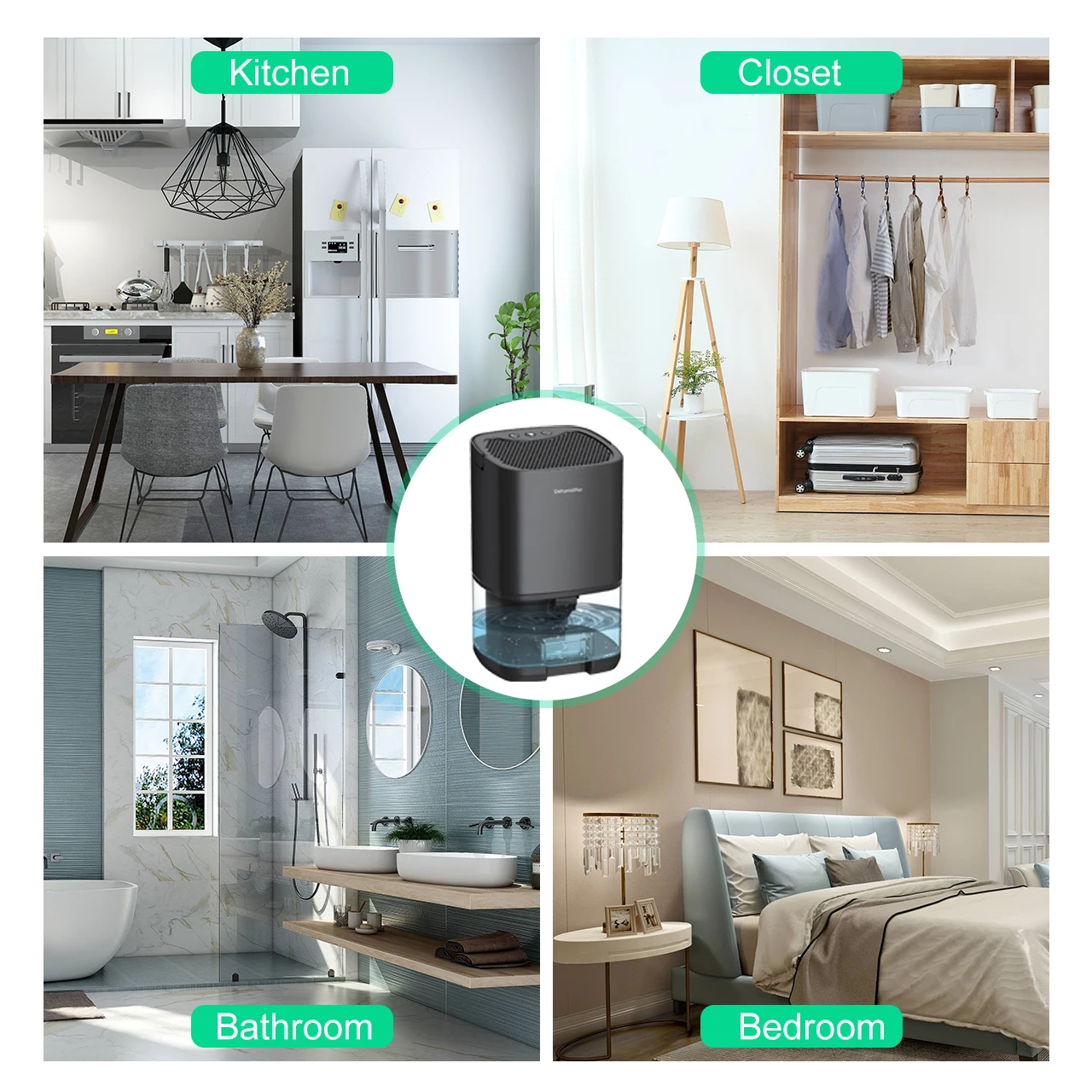 Factory High Quantity Dehumidifier for Basement Garage Living Room Super Quiet Romantic Dehumidifier