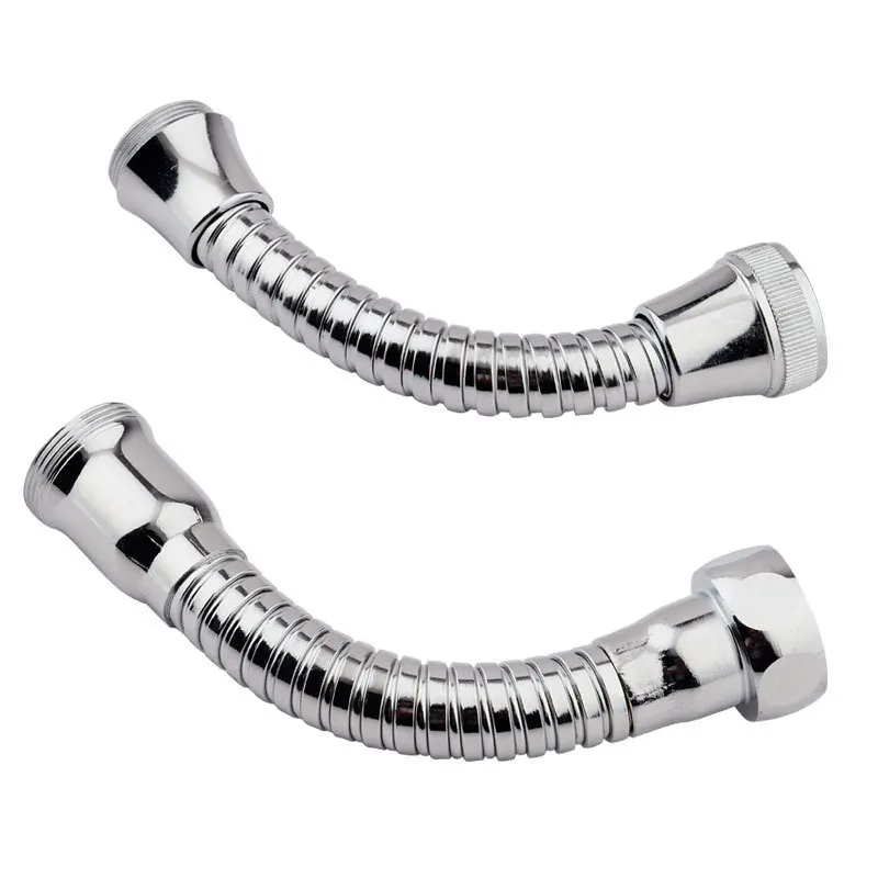 Tubo di prolunga per doccia da 8 pollici, tubo doccia rotondo in acciaio inox 201, braccio