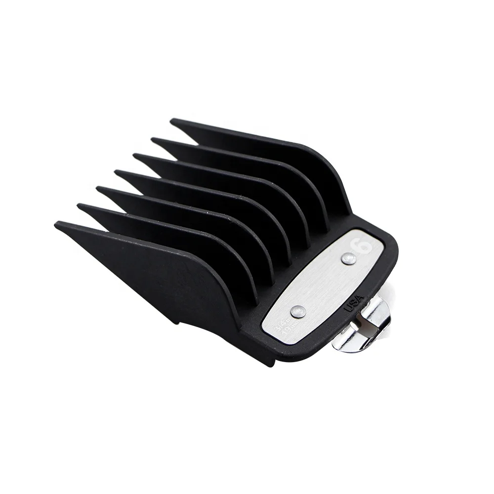 Black 8 Grids Base Box Universal Hair Clipper Limit Comb Guide Attachment Size Barber Replacement Hair Styling Tool Accessories