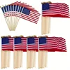 Bandera americana de mano