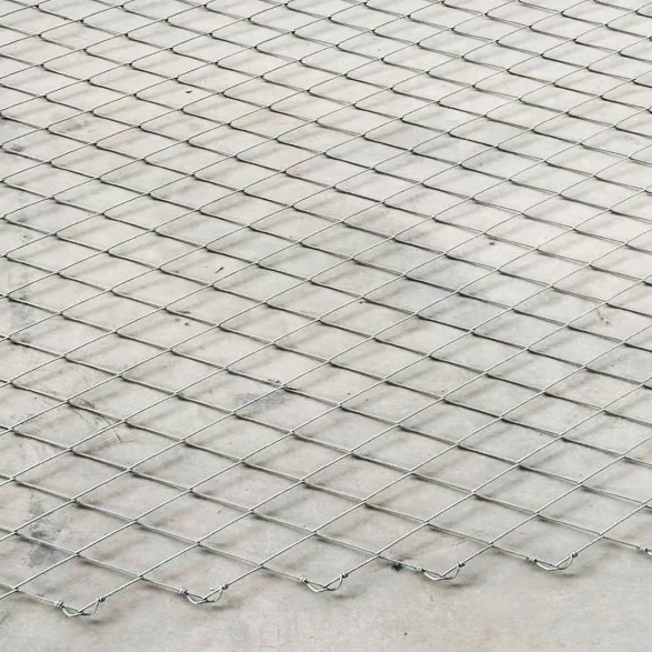 High Tensile Steel Stainless Steel Wire Mesh Woven Technique Rockfall Protection Slope Stabilisation Netting Landslide Barrier