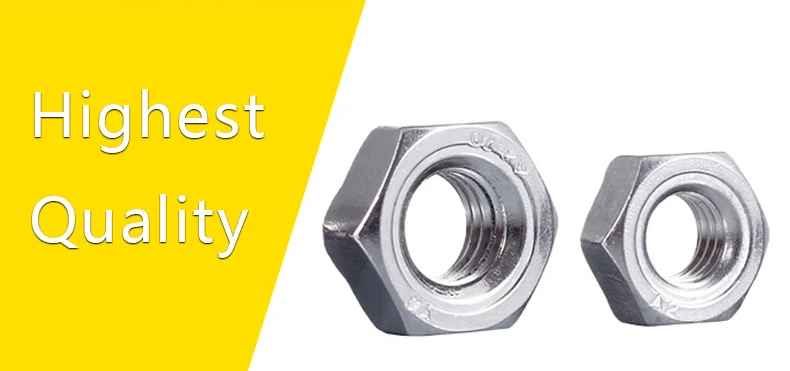 Nylon Locking Nut M6 M8 M24-Stainless Steel Hexagonal Nut with Galvanized Zinc Plated Polished Waxed Finish Mining ISO Standard supplier