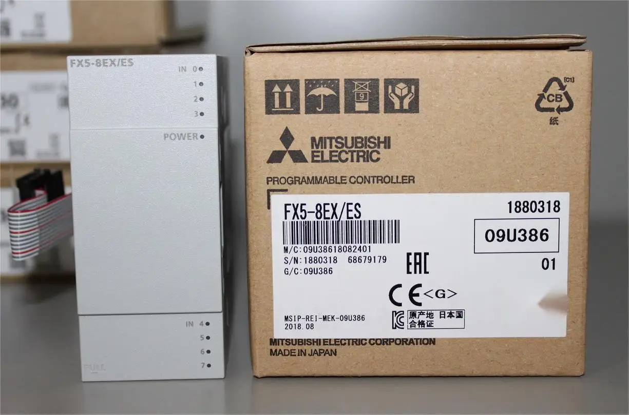 Input module FX5-8EX/ES ,Mitsubishi iQ-F series PLC industrial application