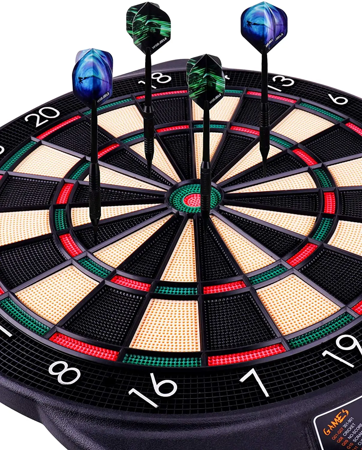 Win.max Game Room LED Scoring Display Board Standard Darts Machine Electronic Darts Scorer