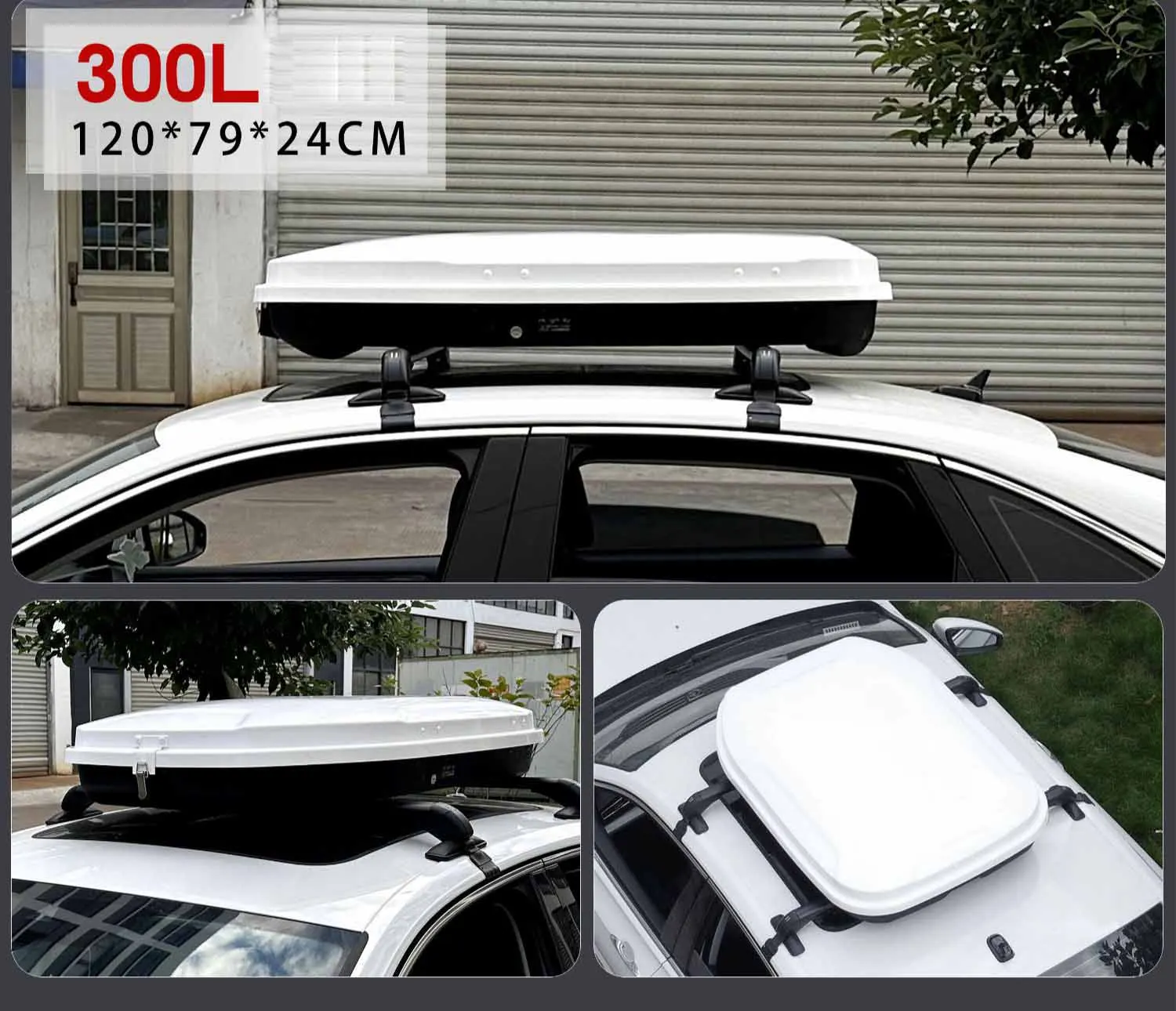 Wholesale ABS Car Roof Storage Box Universal Luggage