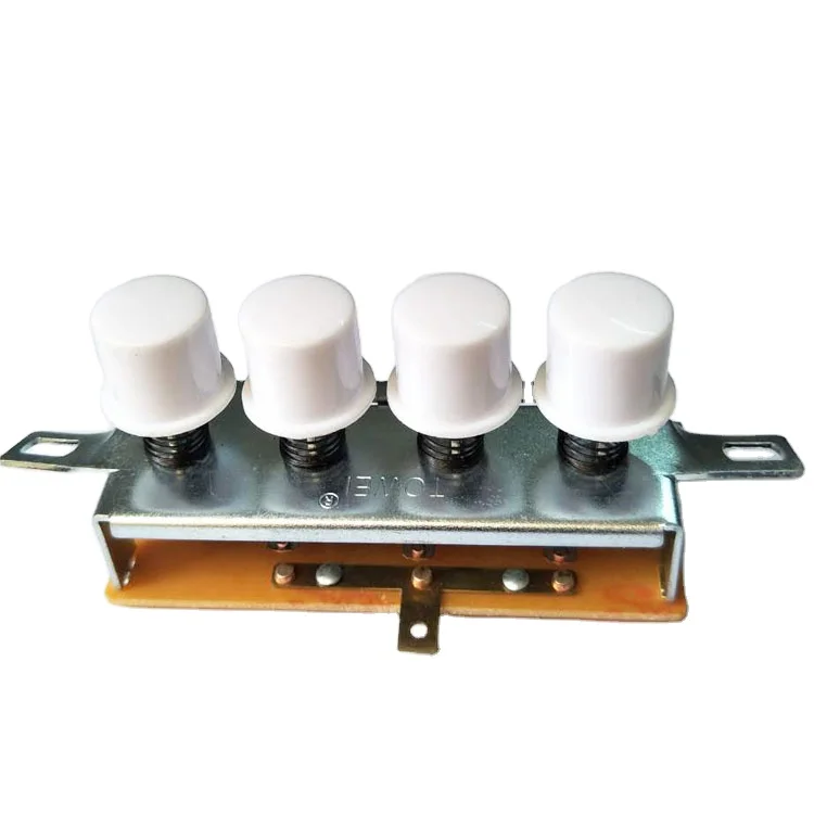 Tuowei Most Powerful 13A Electric Blender Steel Housing 4 Key Push Button Keyboard Pulse Switches with Diode