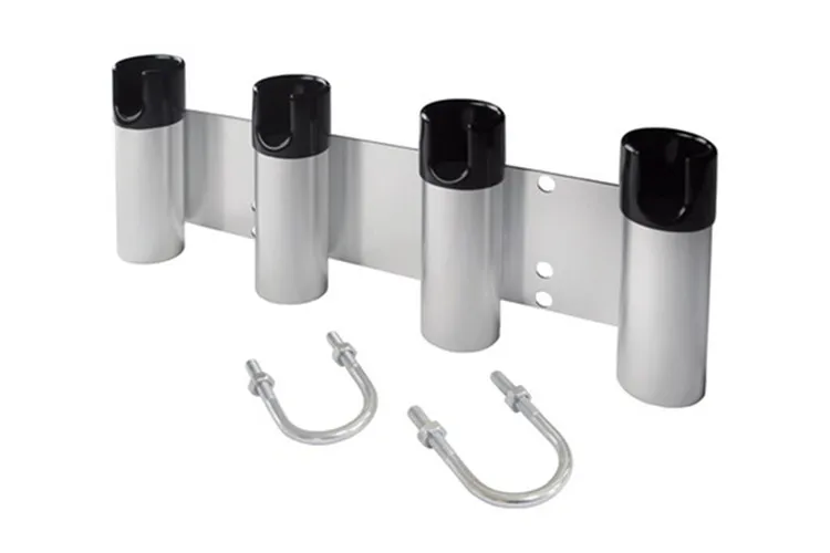 Professional Fishing Tackle Bull bar Fishing Rod Holder for 4 Fishing Rods Professional Fishing Tackle Bull bar Fishing Rod Holder for 4 Fishing Rods