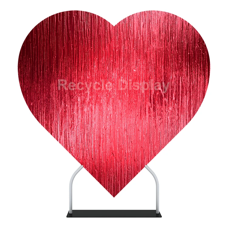 Фон для Дня Святого Валентина Натяжная ткань графическая подставка в форме сердца размер наволочка