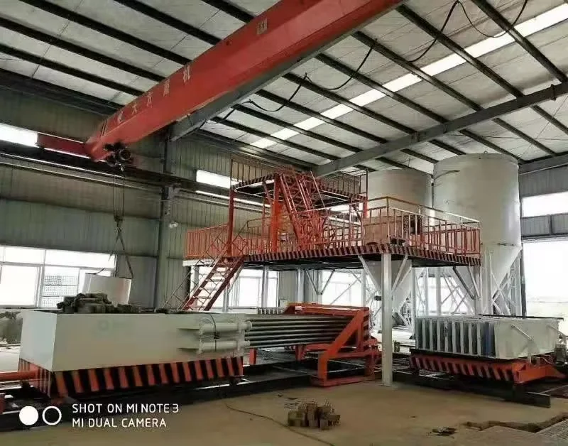 HAITIAN PLC-Controlled Precast Concrete Slab CLC Wall Panel Making ...