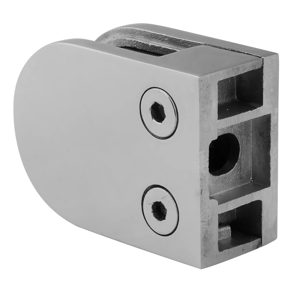 Stainless Steel Glass Clamps Door Clip Punch Free 812mm Clip Holder