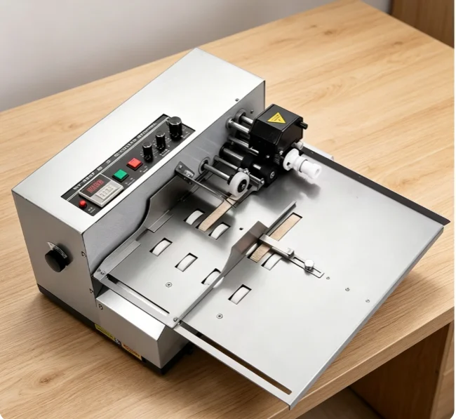 TEBAK Semi-Automatic Paging Date Printer MY380 Continuous Date Code Coder for Paper Labels & Plastic Film Bags