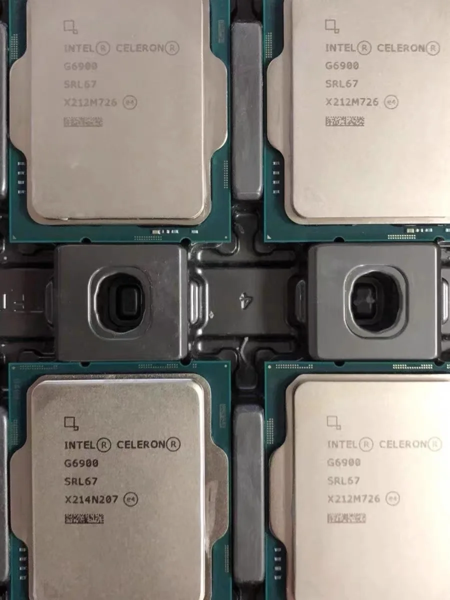 Intel Celeron G6900 3.4ghz 2-core Cpu 46w For Desktop