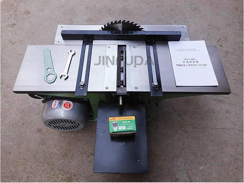 Model 150 wood work cutter saw and planer for sale thickness planer Wood combined jointer planer table saw woodworking