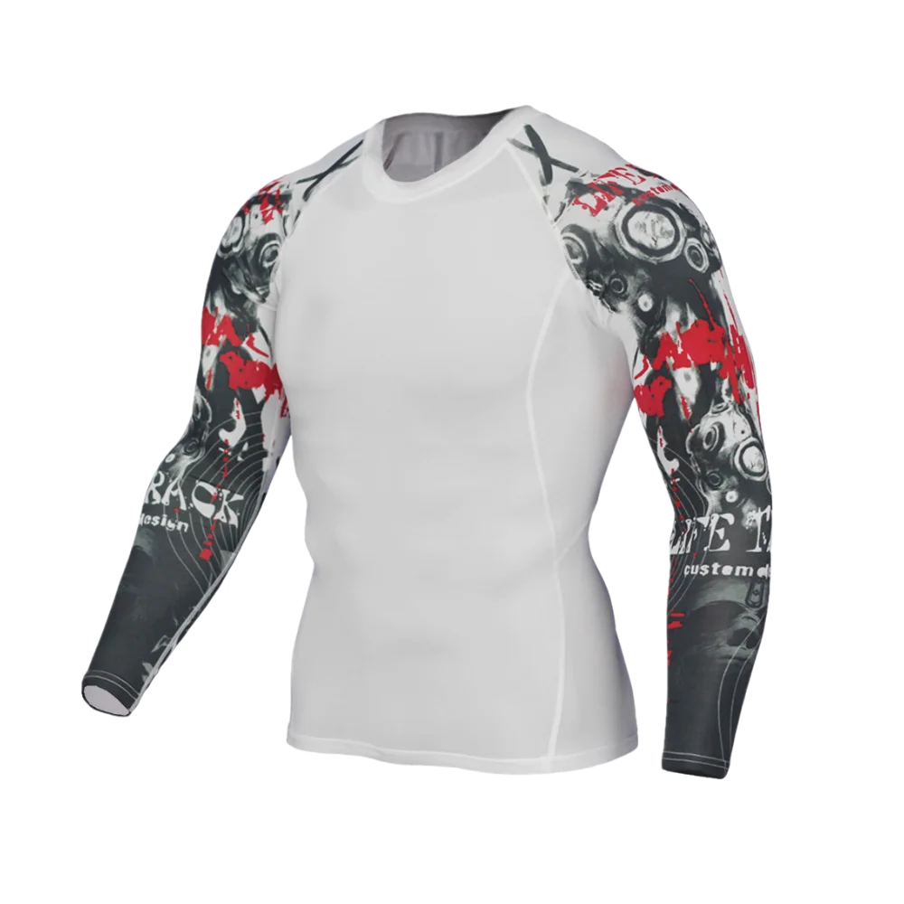 Wholesale Custom Rash Guard & Rashguard Bjj Jiu Jitsu Mma Jiujitsu For