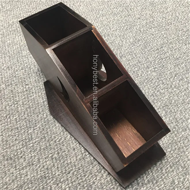 Yenisai Gothic Sarg Taschentuchbox Aus Holz - Gruselige Halloween Deko Mit Schloss