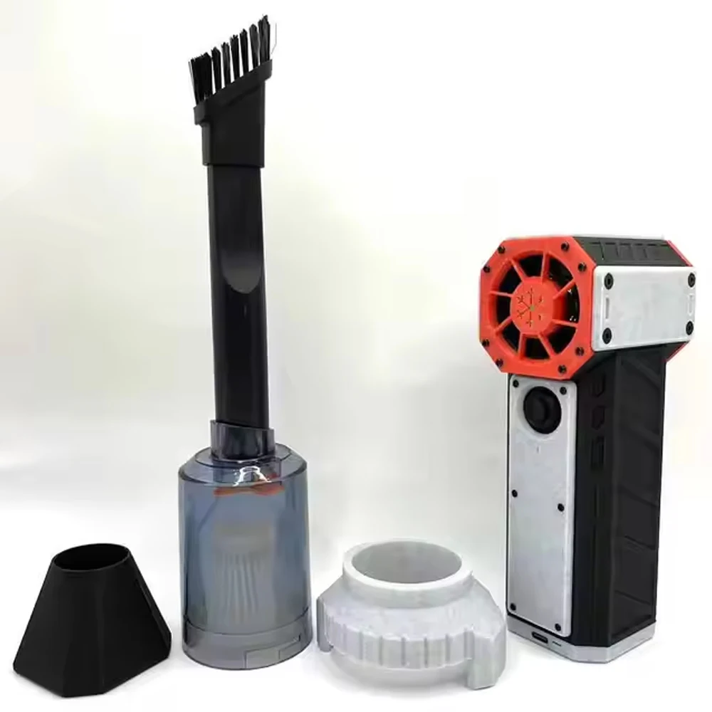 H40 500G+ Thrust 40mm Brushless Motor Turbo Fan Electric Air Blower Rechargeable Air Duster Violent Fan with Vaccum Cleaner - view 6