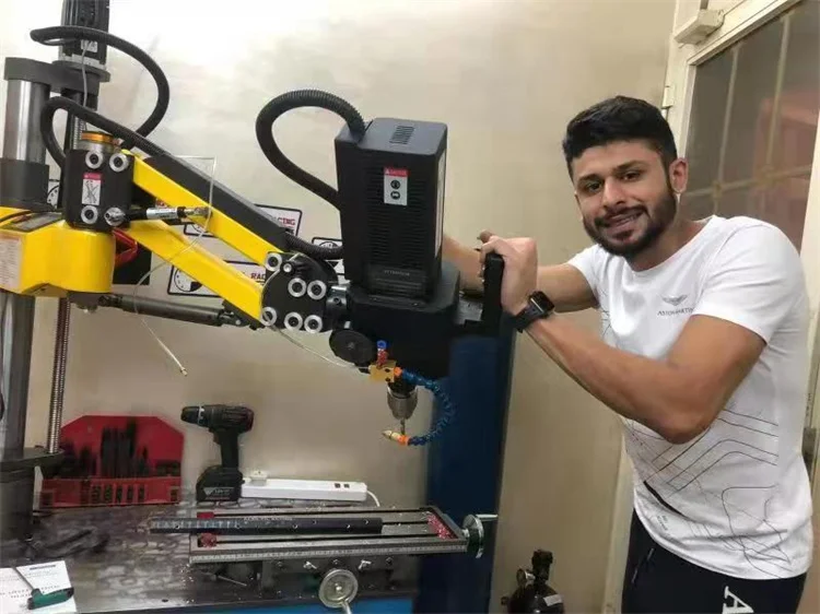 Hokang Drill Hole Tapping Arm Electric Screw Tapping Machine M16 Cnc