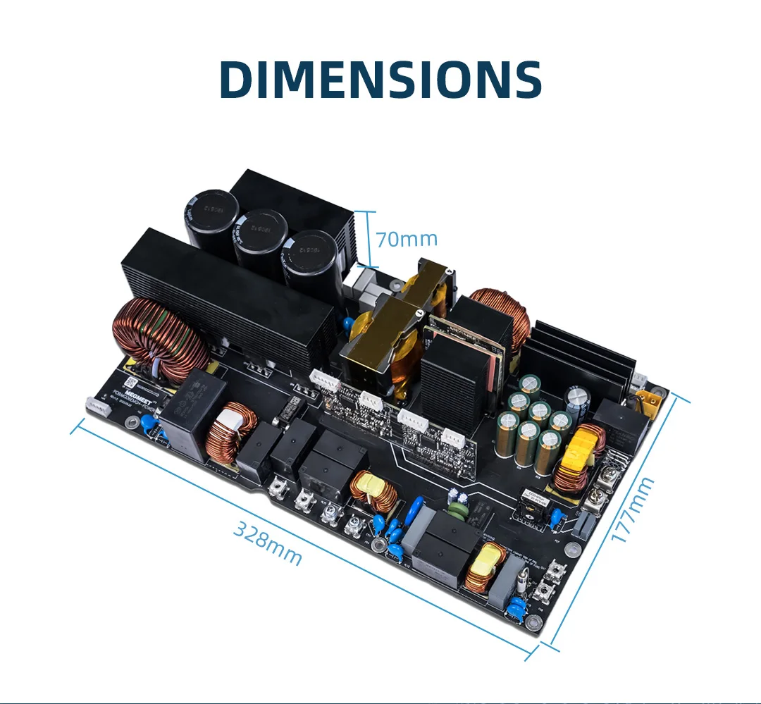 Custom 3600w Solar Hybrid Inverter Pcb Board Ac Pcb Inverter Main Board ...