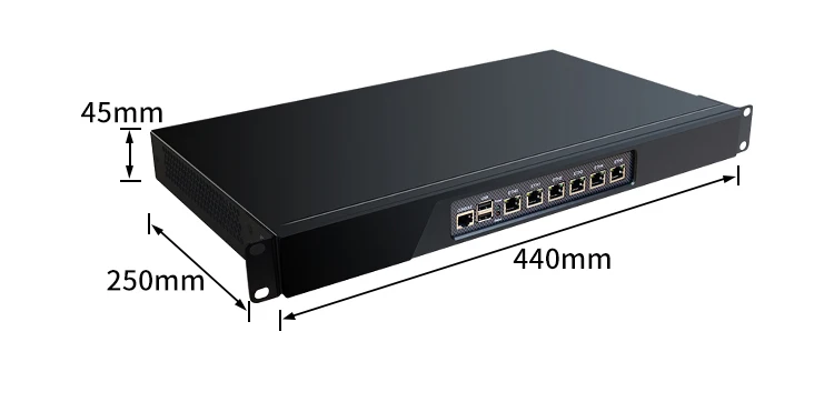 D525 Pc Router Intel Atom D525 Mini PC Firewall with 6 LAN Ports and VPN Support ...