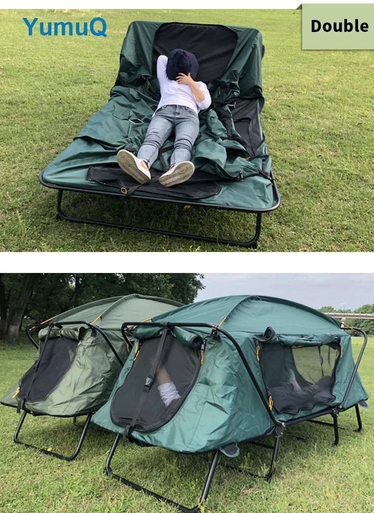 Yumuq 210cm 2 Person 200d Oxford Pu Coated Foldable Automatic Pop Up