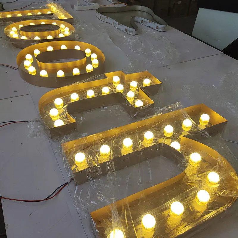 Letras De Marquesina Led Iluminadas, Letras De Marquesina