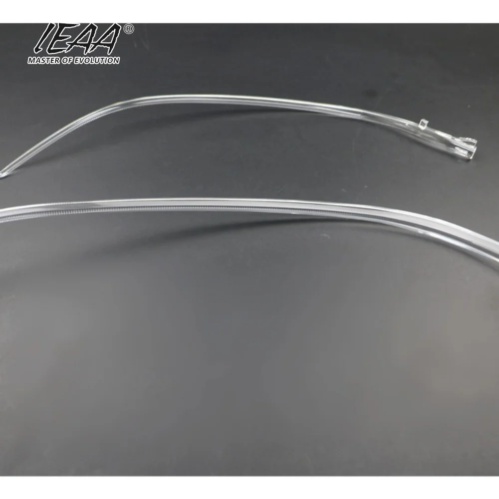 Strip Panduan Cahaya LED dengan Sumber untuk Mercedes-Benz E-Class W213 2016-2018, Pengganti Lampu Siang Hari Konfigurasi Tinggi