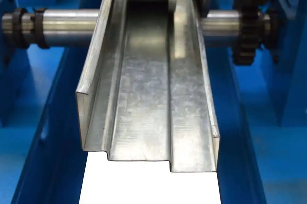 Roller Galvanized Steel Bending Shutter Former Metal Door Frame Making ...