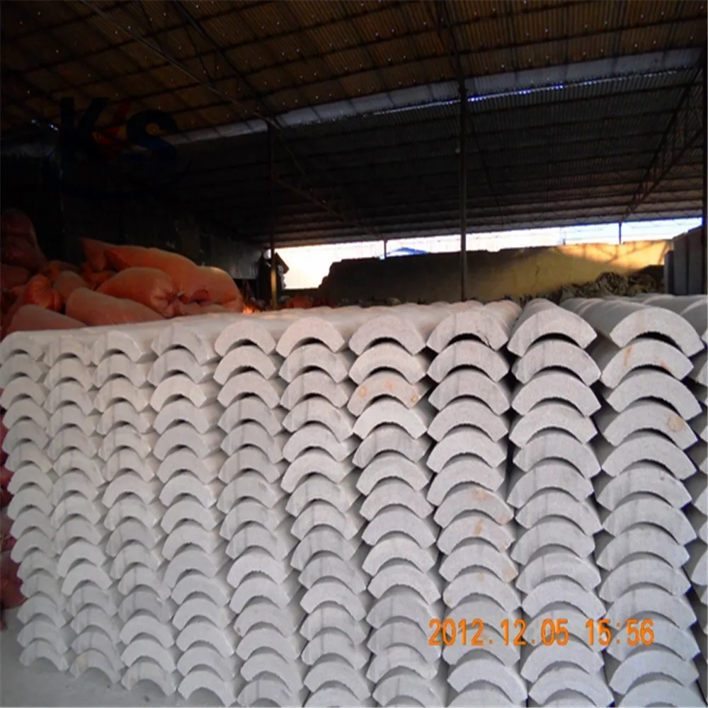 ASTM C610 Closed Cell Expanded Perlite Pipe Thermal Insulation