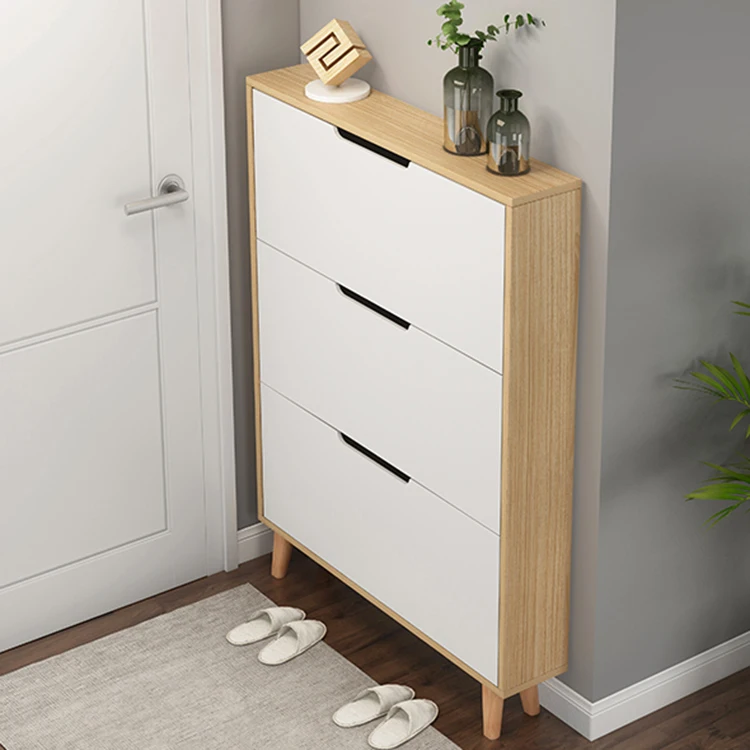 Modern Design Amazing Shoe Rank Rack Home Furniture Cabinet Mdf Folding  Wooden Rotating Shoe Rack