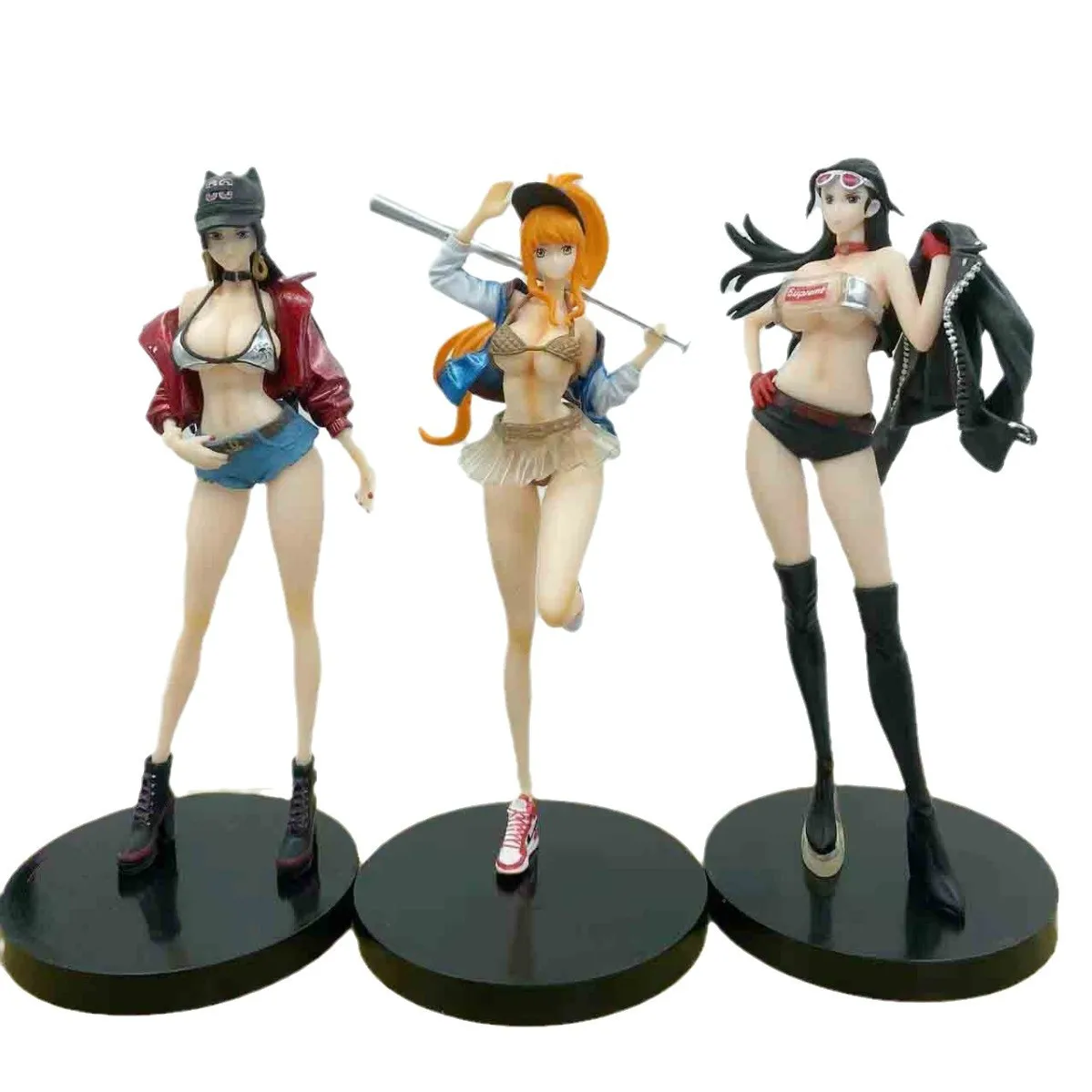High Quality 18CM PVC Model Anime Figures Hentai Sexy One Pieced Trendy Brand Nami Sexy-Doll-Toys