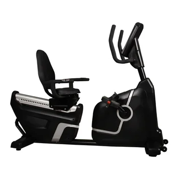 Commercial Gym Fitness Machine Cardio Magnetic Control Horizontal Exercise Bicycle Recumbent Bike
