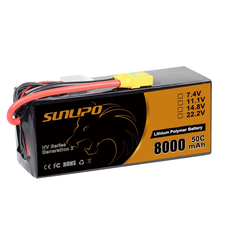 Huge Stock Uav Battery 6s 22.2v 45c 50c 60c 4000mah 5000mah 6000mah