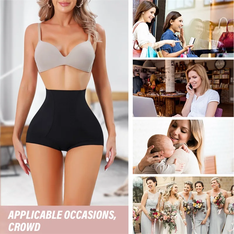 Wholesale Plus Size Full Body Slim Shorts Butt Lift Shapewear Tummy Control Panty Underwear High Waist Trainer Shaper details