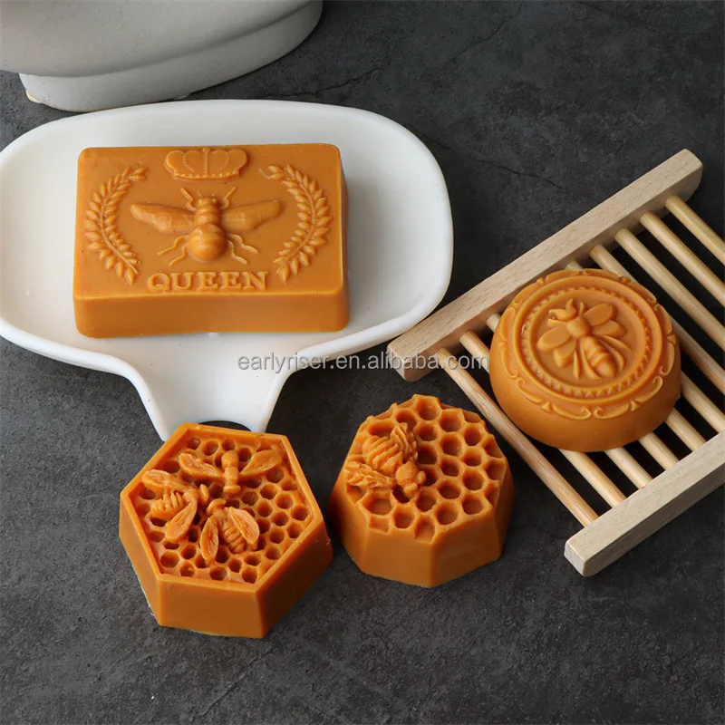 Early Riser Bee Hive Modeling Silicone Mold DIY Handmade Essential Oil ...