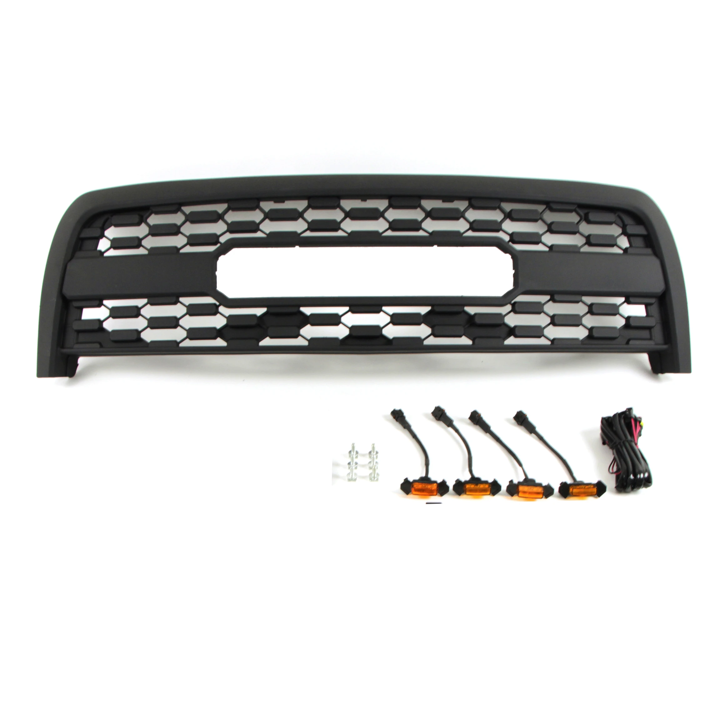 4X4 Off Road New Design ABS Black grille With Light Fit For 2003-2006 Toyota Tundra