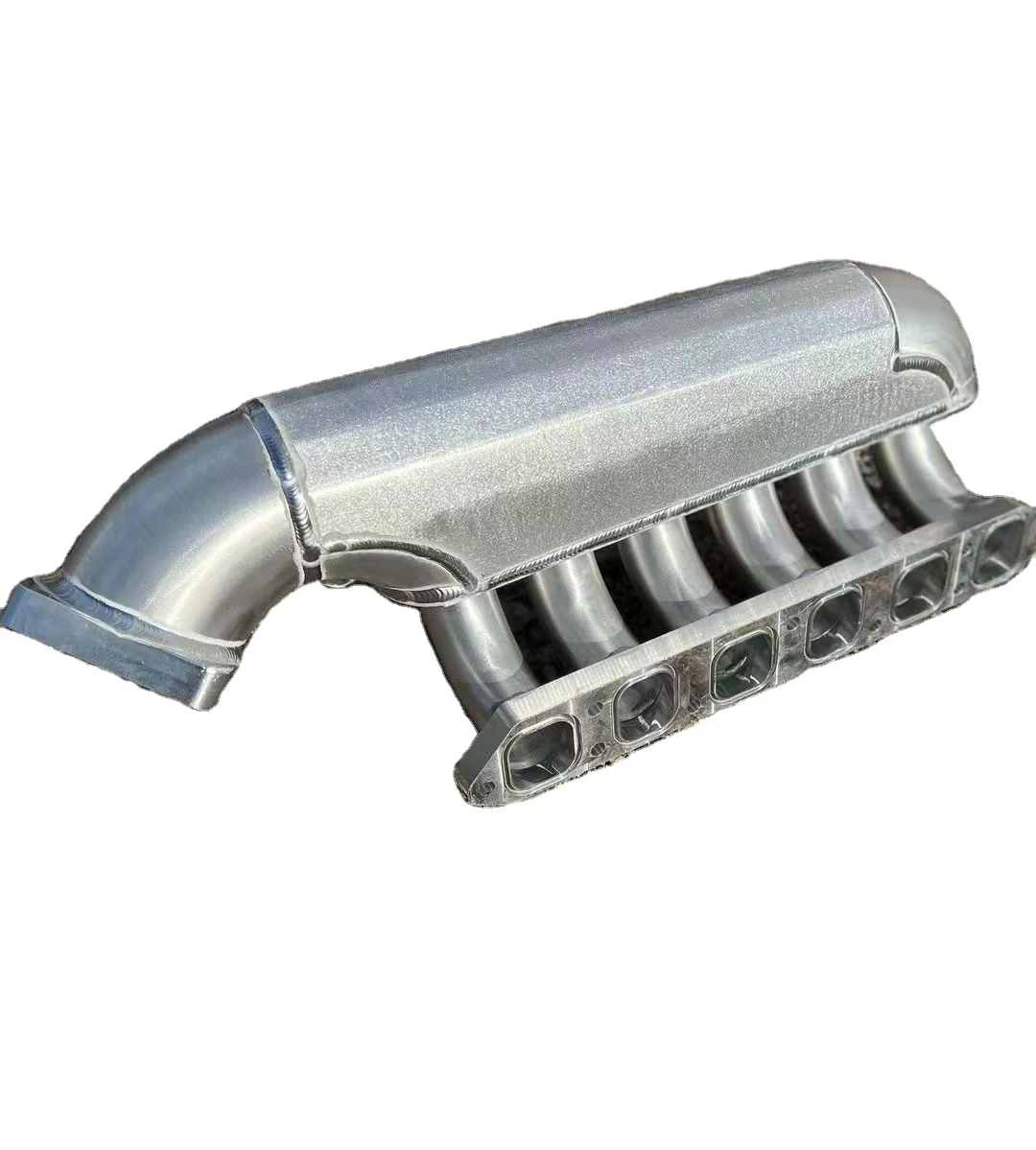 Intake Manifold Product Development Aluminum Precision CNC Machining Welding OEM Billet Car Parts Aluminum Intake Manifold