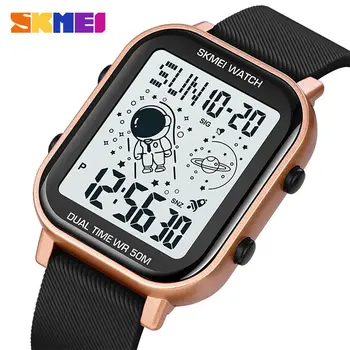 Wholesale Skmei 1971 wholesale guangzhou man digital watch low price  Silicone band 2 time zone Chrono character Casual watch kit From  m.