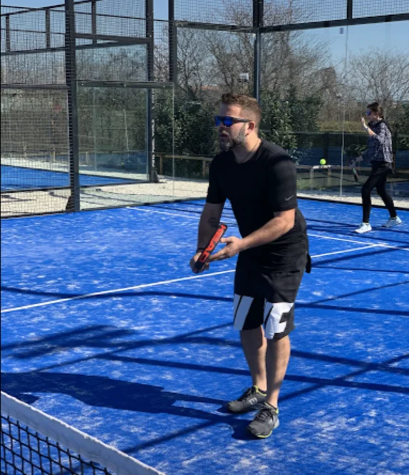 Крытый и открытый Теннисный корт падель из стали стекла материал