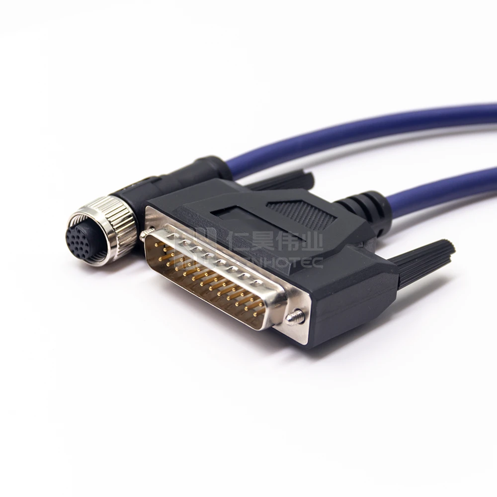 M12 5 Pin to DB9 Cable