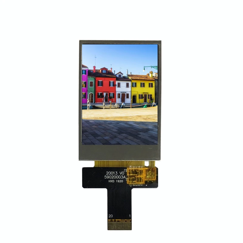 2 inch IPS lcd monitor display mipi 1 lane  interface JD9852 Driver IC with back light for wearable display sport watch devices