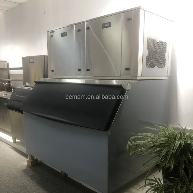 Good price Ice maker machine Commercial hot sale 1000kg Cube Ice Making Machine with air cooling/water cooling from China