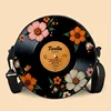 Floral vinyl record style-22722